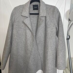 Theory Women's Light Gray Blazer